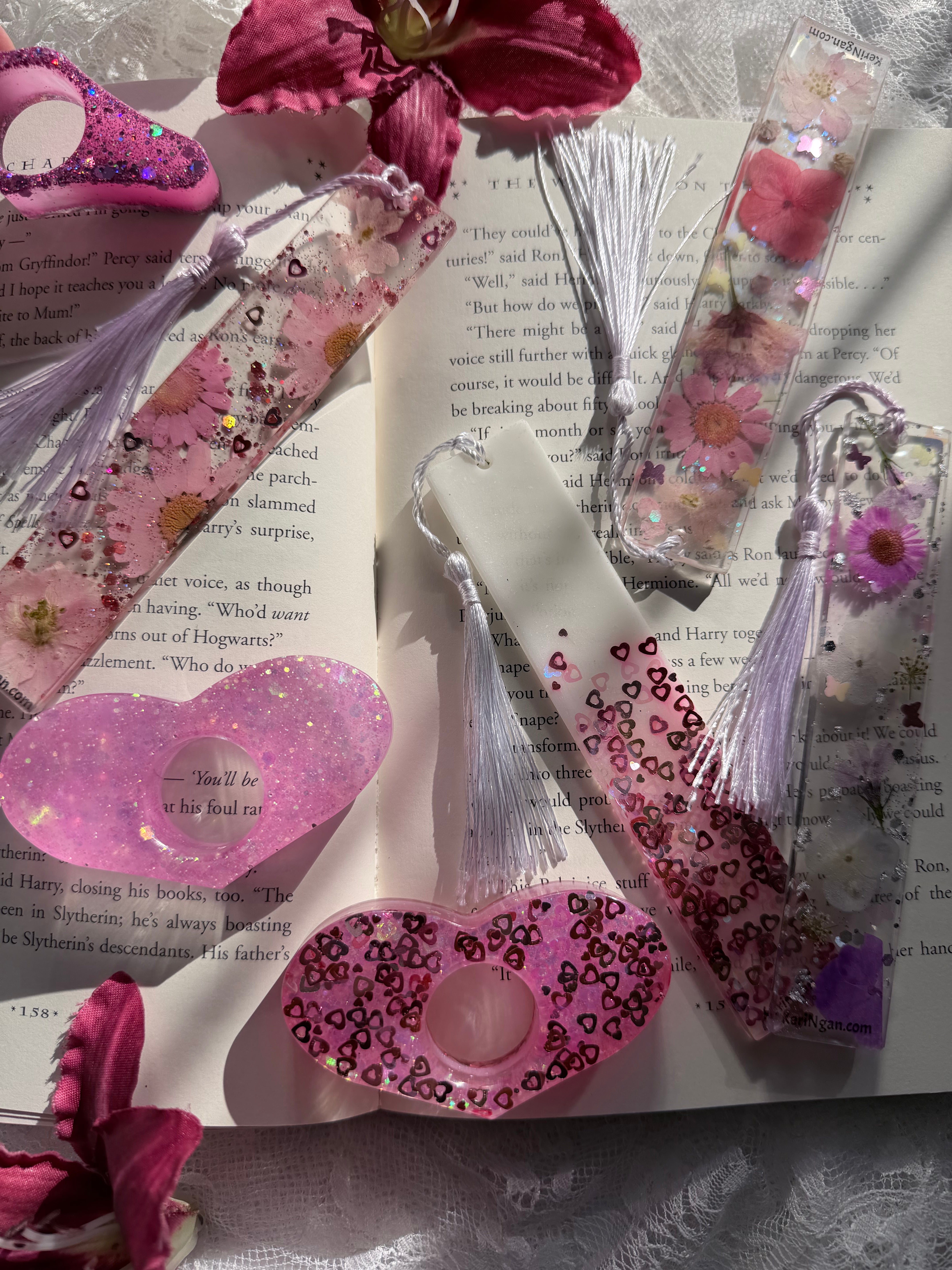 50Pcs Resin Bookmark Holder 6 X 2 Inches Kraft - View #8