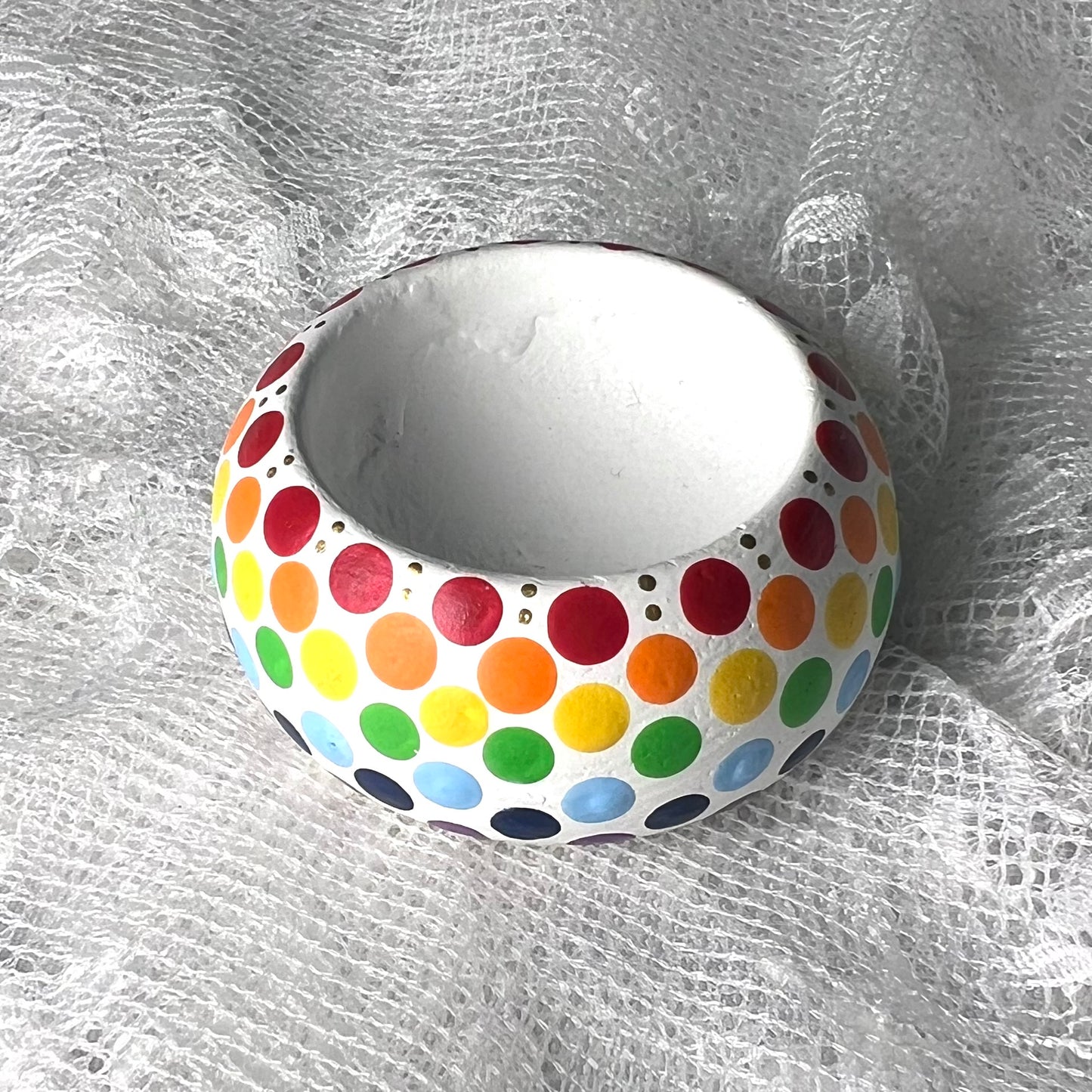 Mini Rainbow Trinket Bowl 1