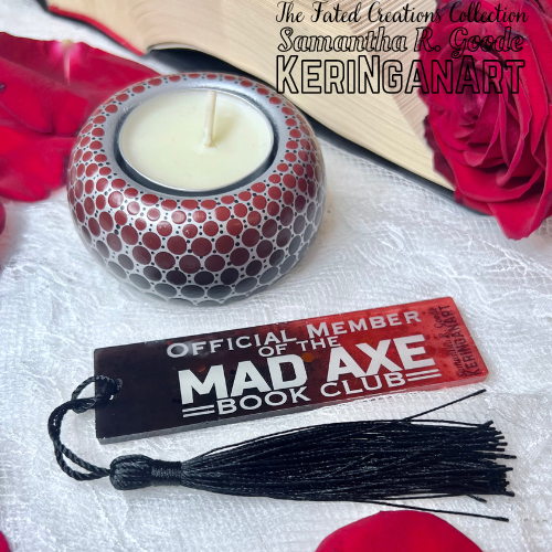 Mad Axe Book Club- Resin Bookmarks | SMALL