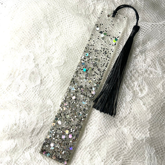 Silver Resin Bookmark | LARGE
