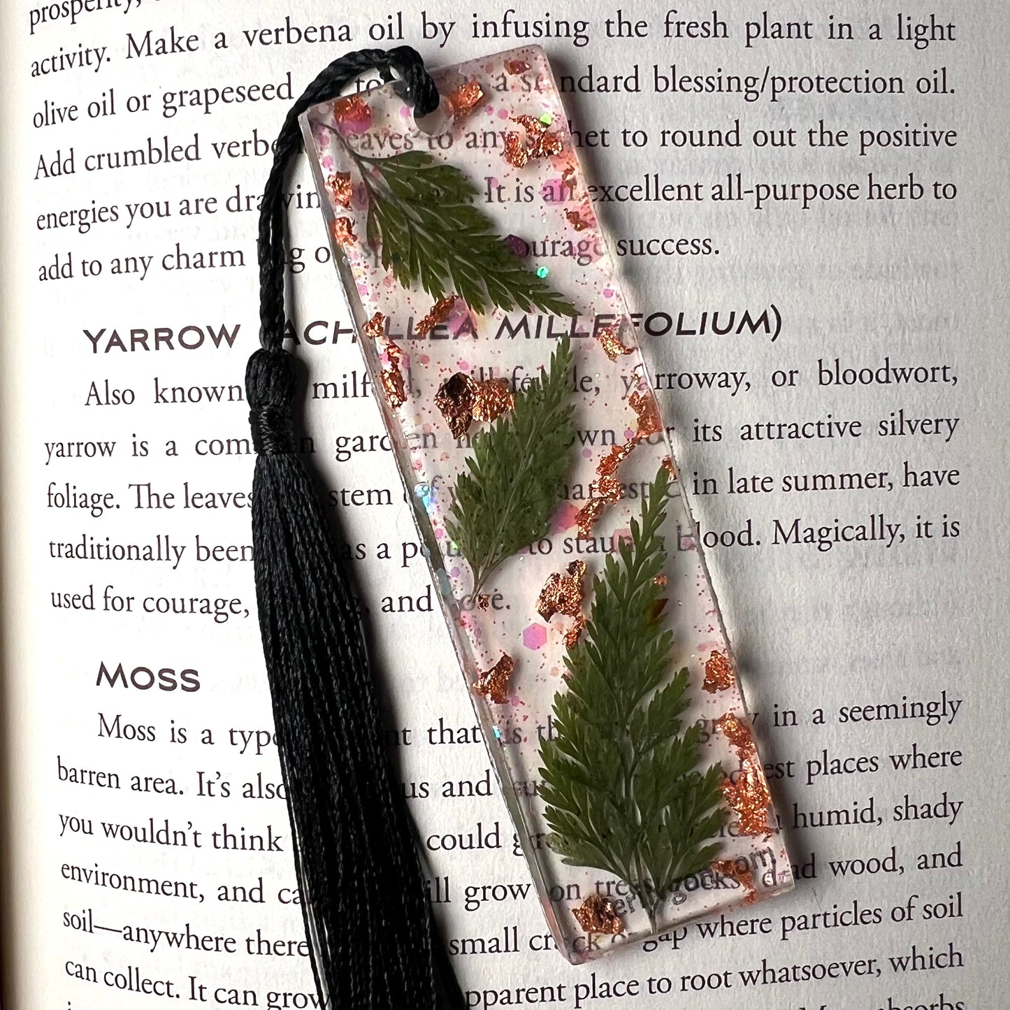 Leaf/Copper Bookmark| SMALL