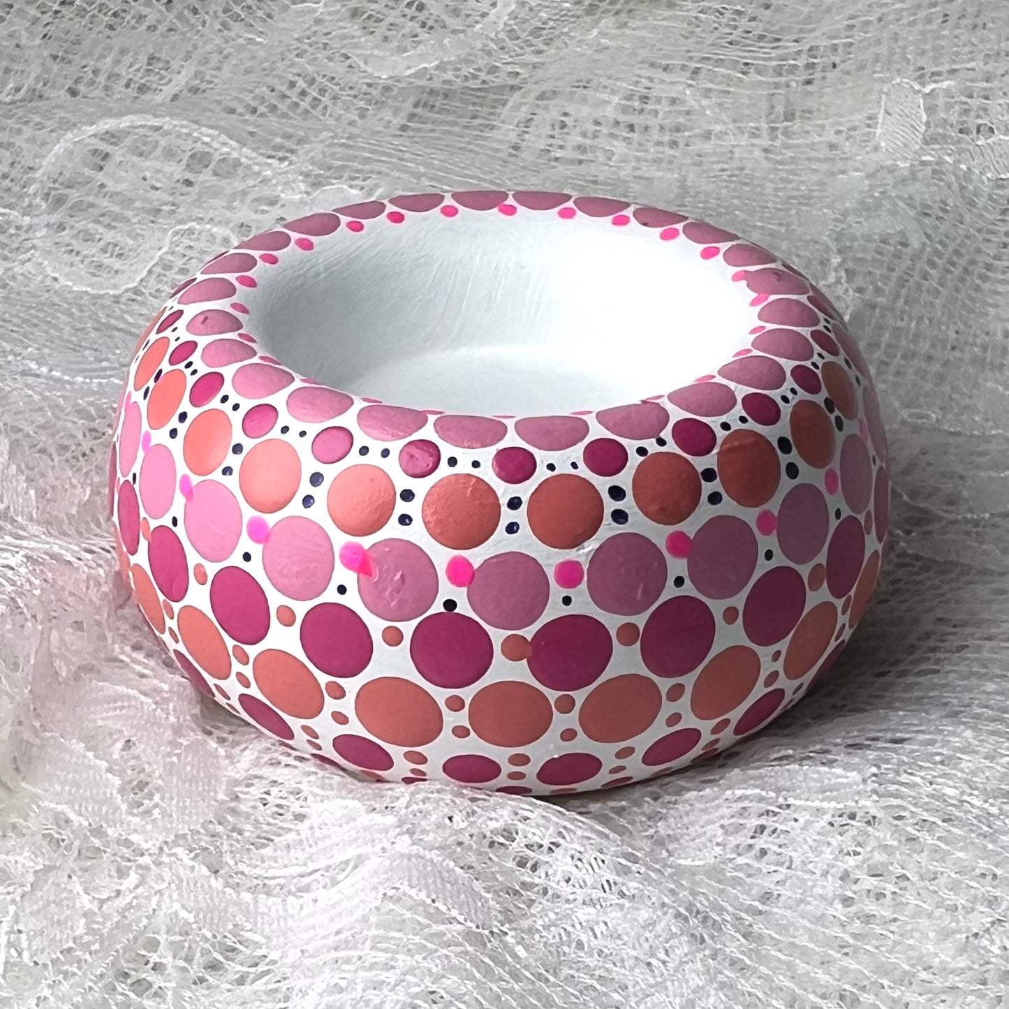 Pink Trinket Bowl