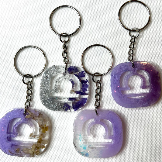 Libra Keychains (2 Available)