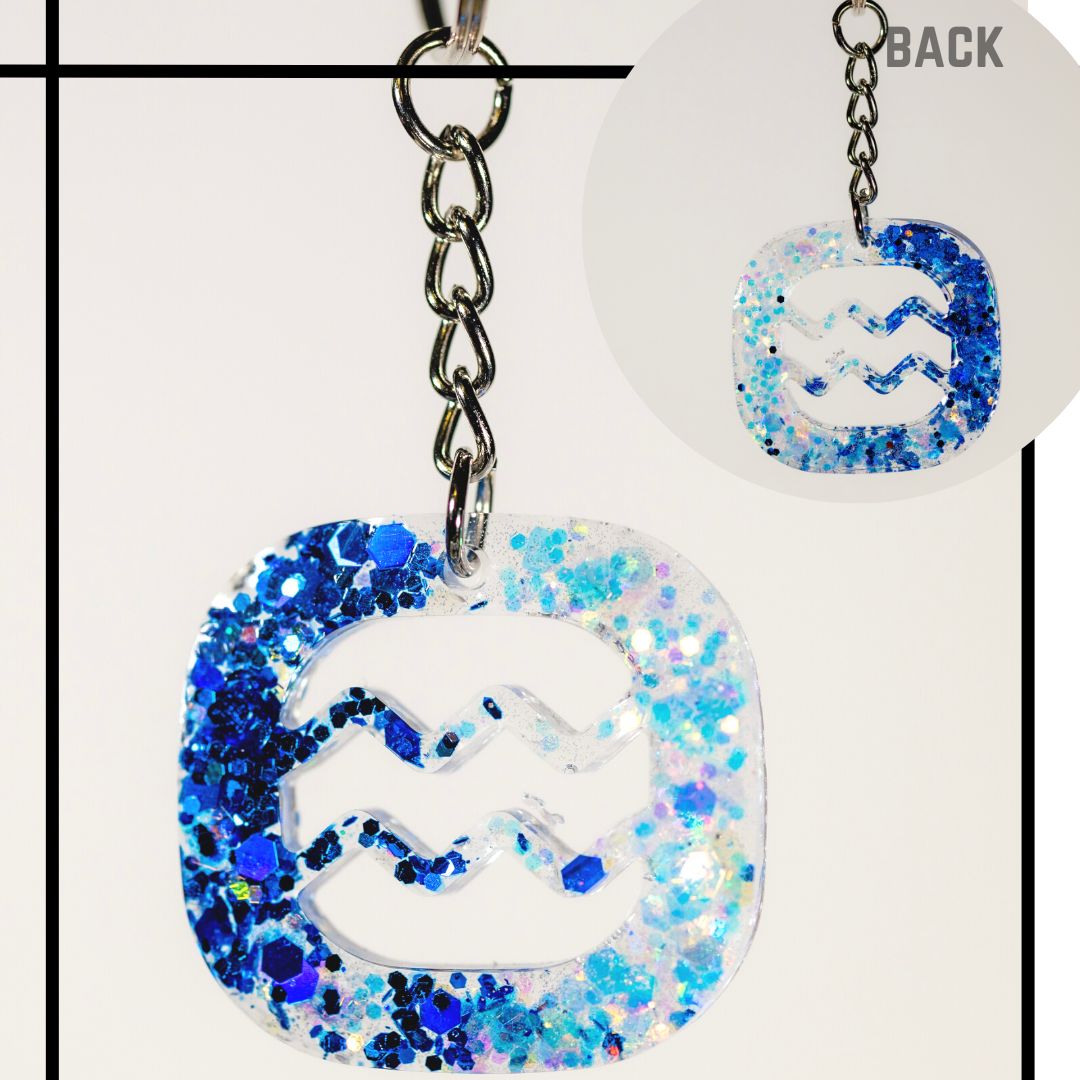 Aquarius Keychains (3 Available)