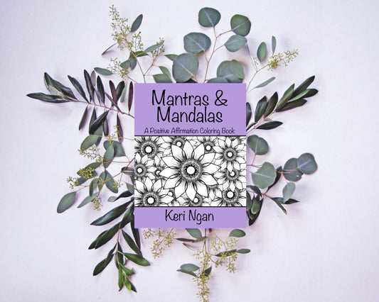 Discounted Mantras & Mandalas Coloring Book