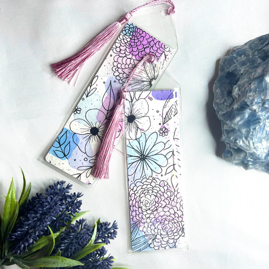 Watercolor Bookmarks (2 Available)