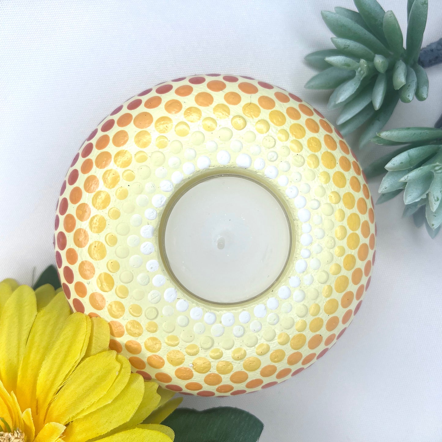 Slow Burn-Tea Light Candle Holder
