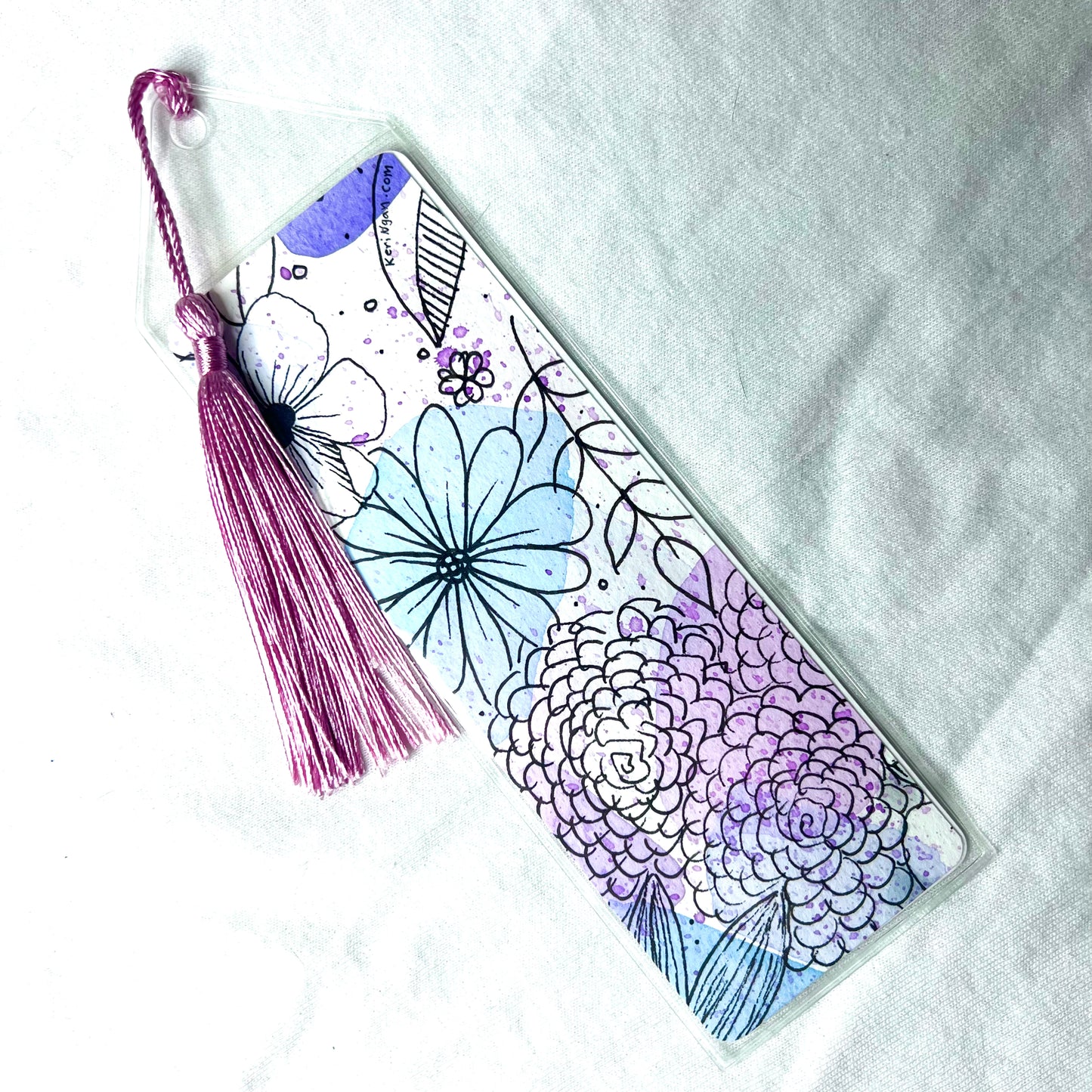 Watercolor Bookmarks (1 Available)