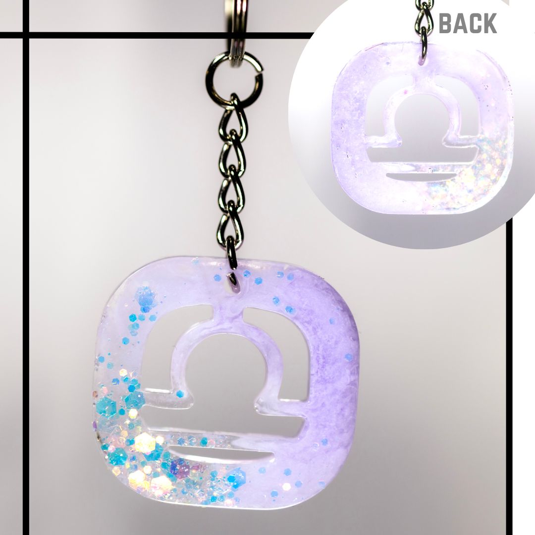 Libra Keychains (4 Available)