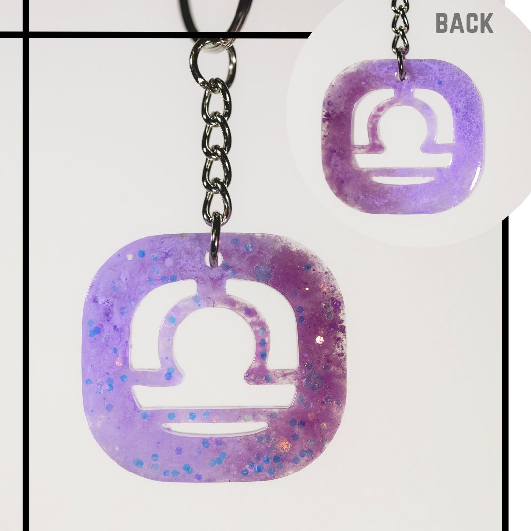 Libra Keychains (4 Available)