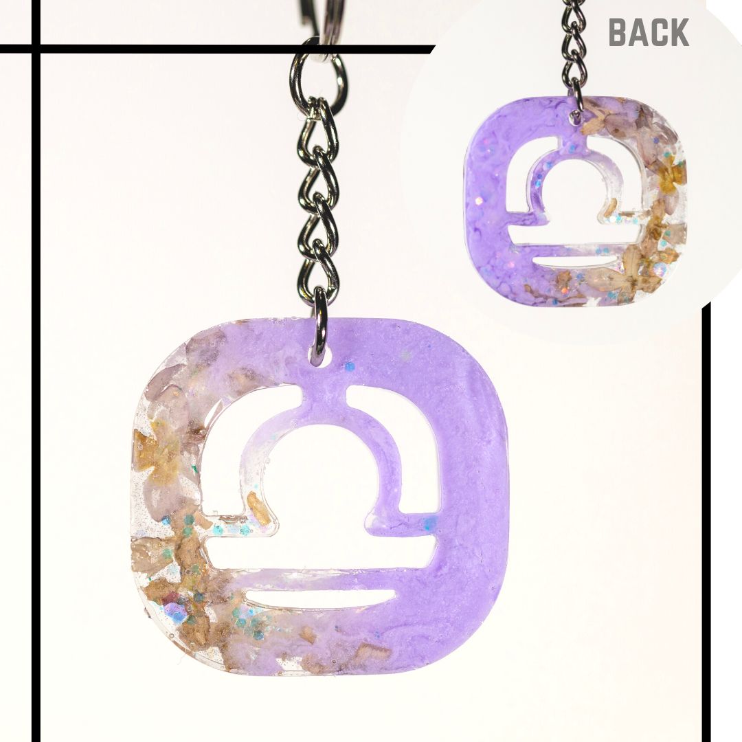 Libra Keychains (4 Available)