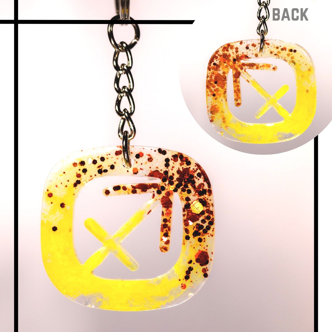 Sagittarius Keychains (4 Available)