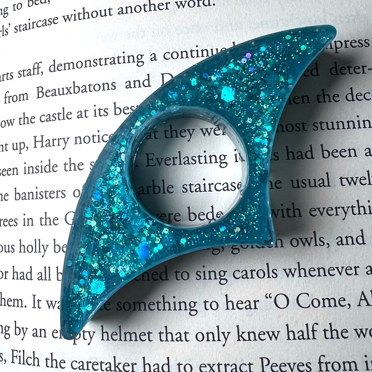 Turquoise- Page Holder Ring