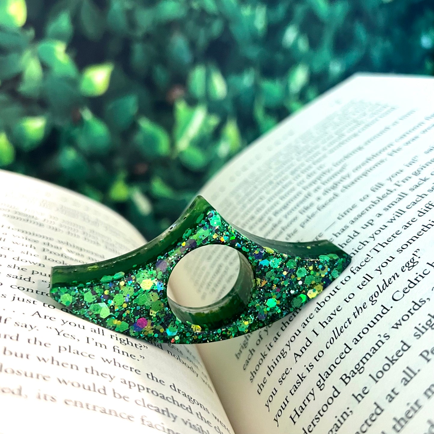 Green- Page Holder Ring