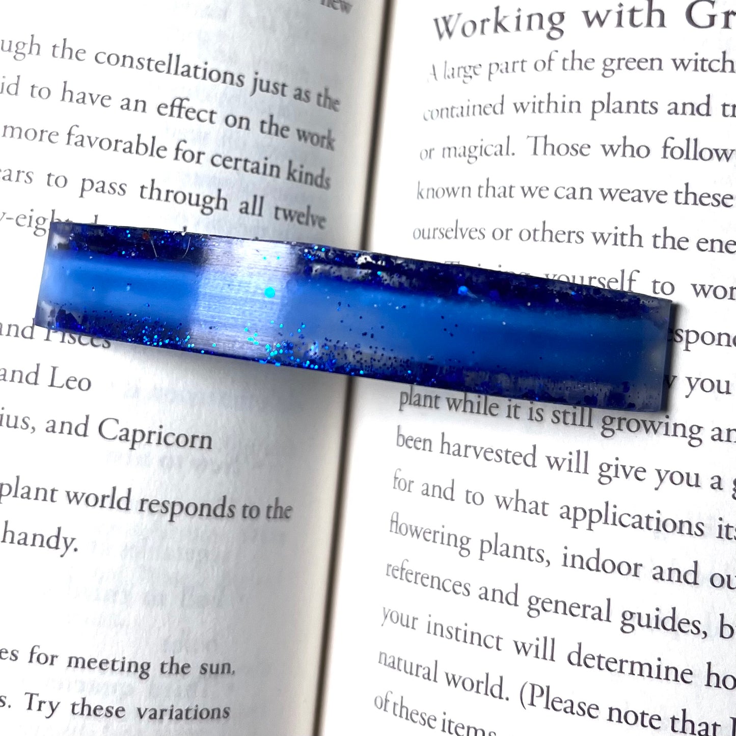 Dark Blue (Glow in the Dark)- Page Holder Ring