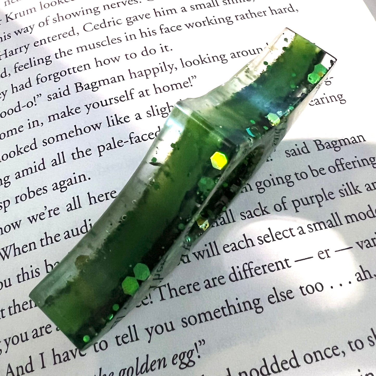 Green- Page Holder Ring