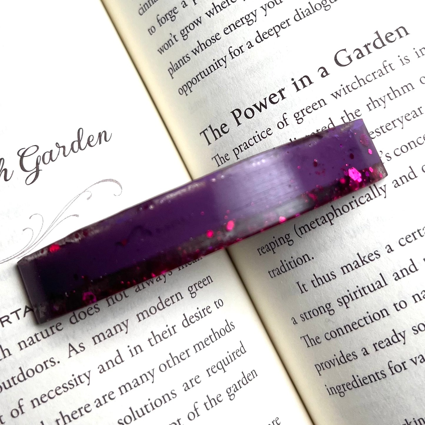 Purple- Page Holder Ring