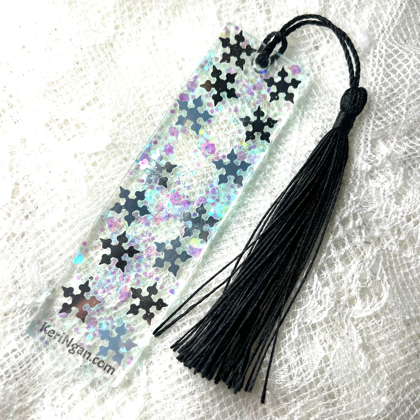 Silver Snowflakes Bookmark| SMALL