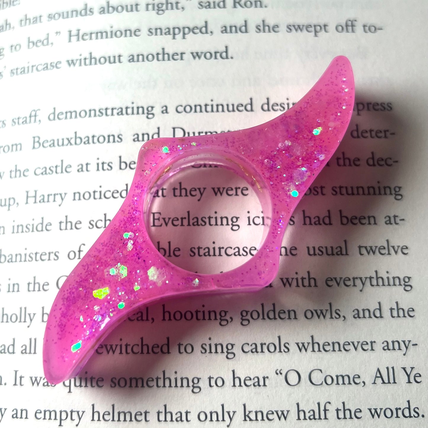 Pink (Glow in the Dark) - Page Holder Ring