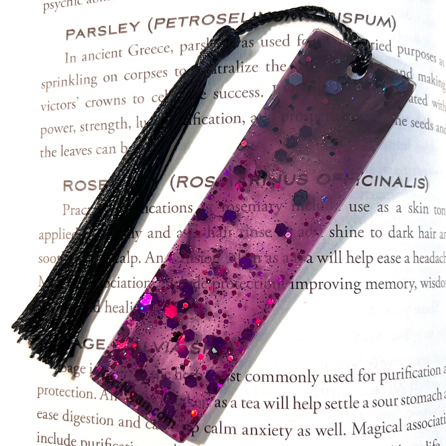 Purple Bookmark | SMALL