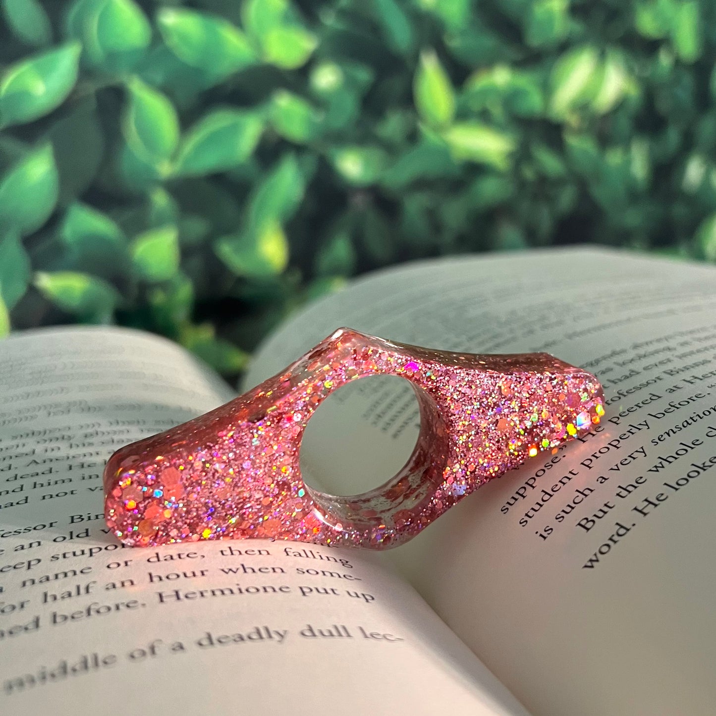 Pink- Page Holder Ring