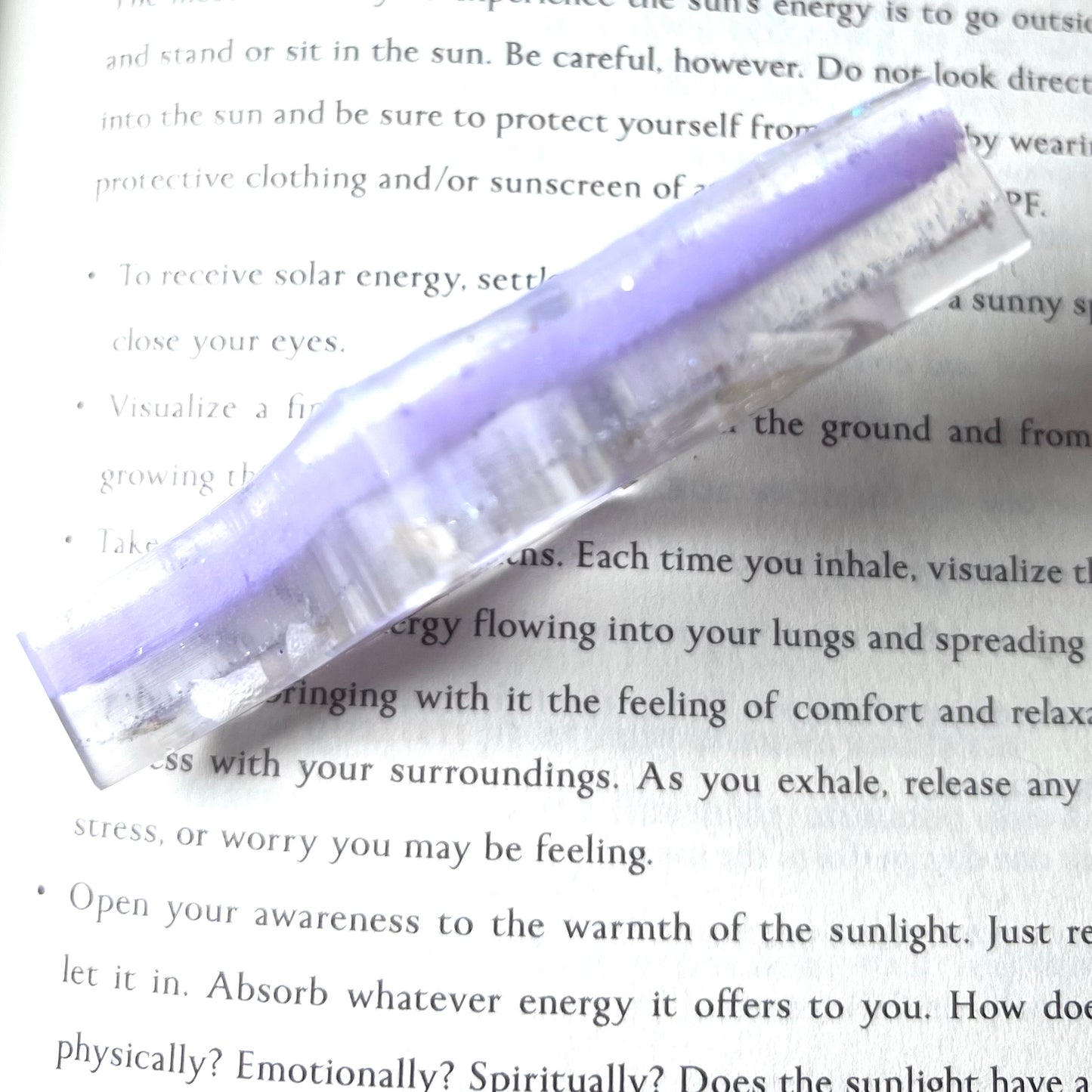 Purple Phlox- Page Holder Ring