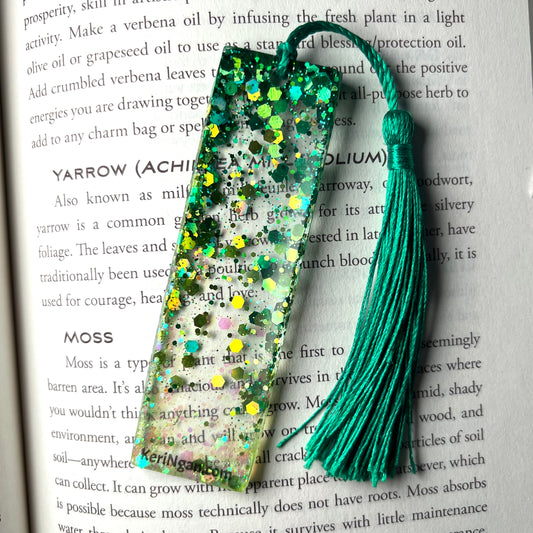 Green Bookmark| SMALL