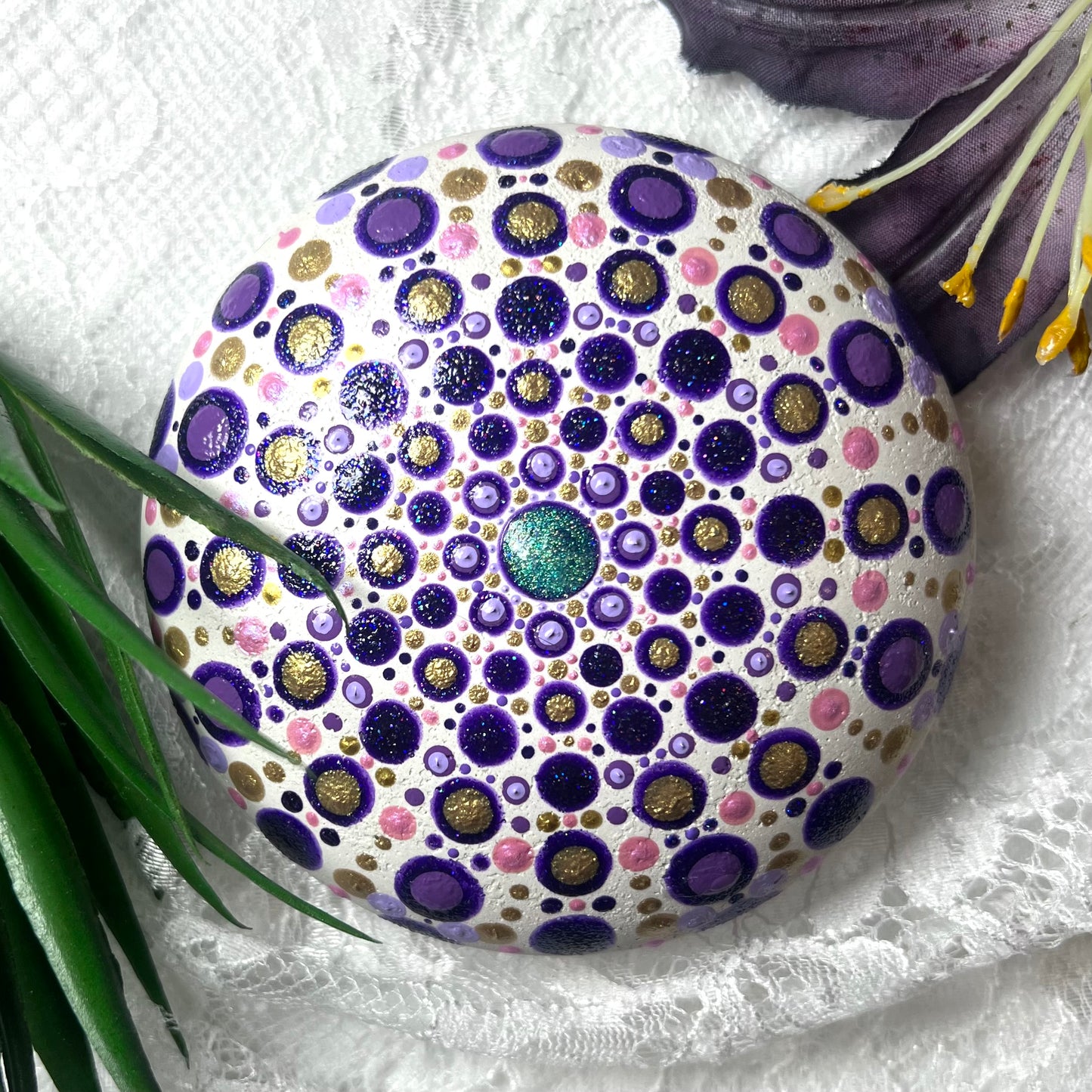 Carry On Mandala Stone