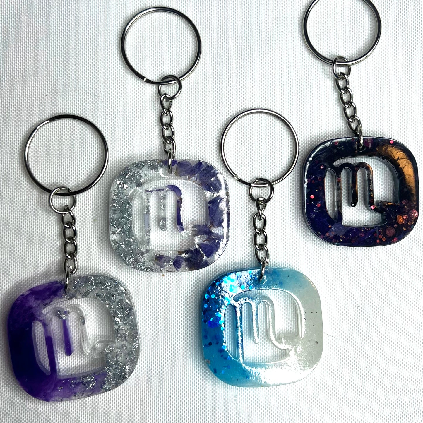 Scorpio Keychains (3 Available)