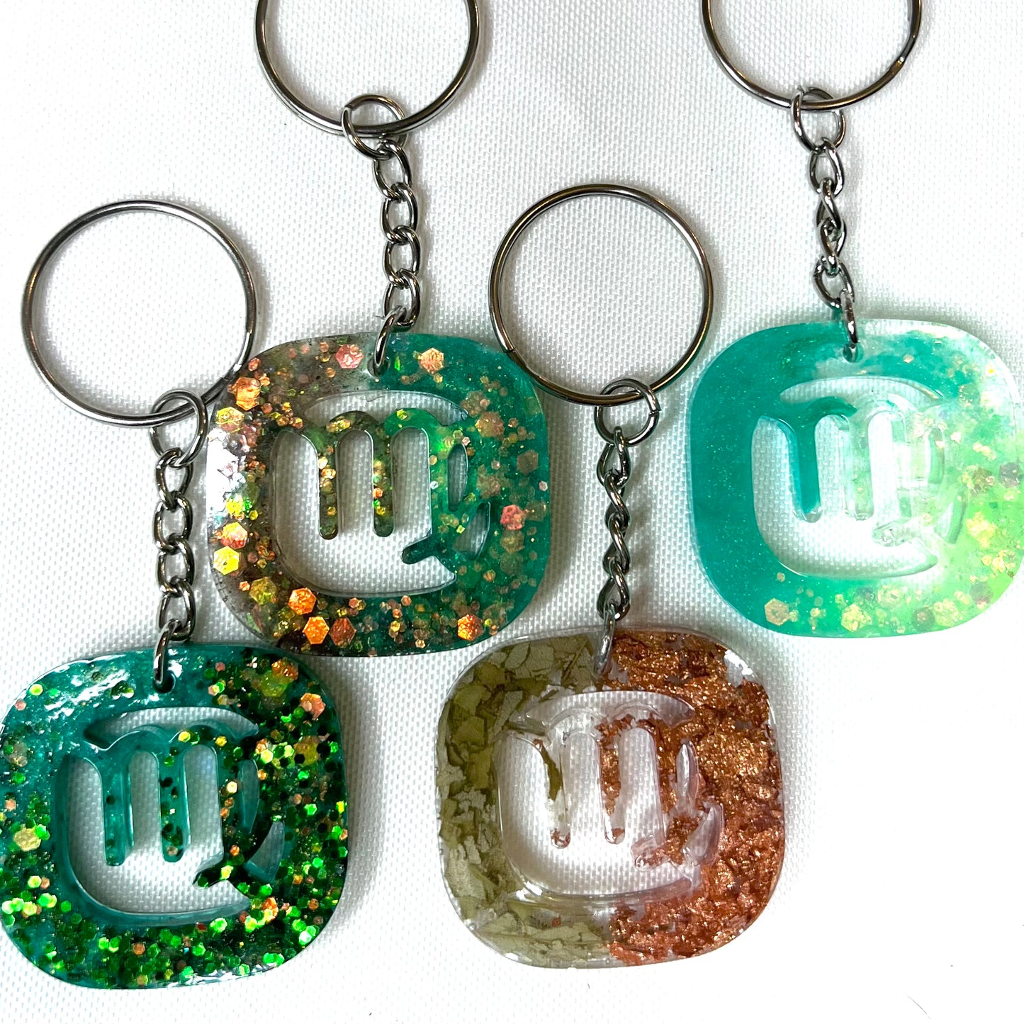 Virgo Keychains (4 Available)