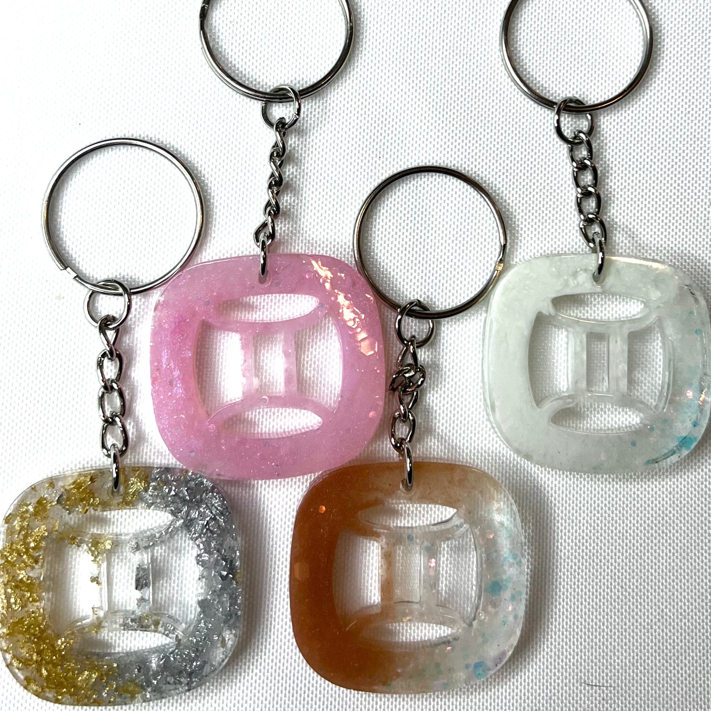 Gemini Keychains (4 Available)