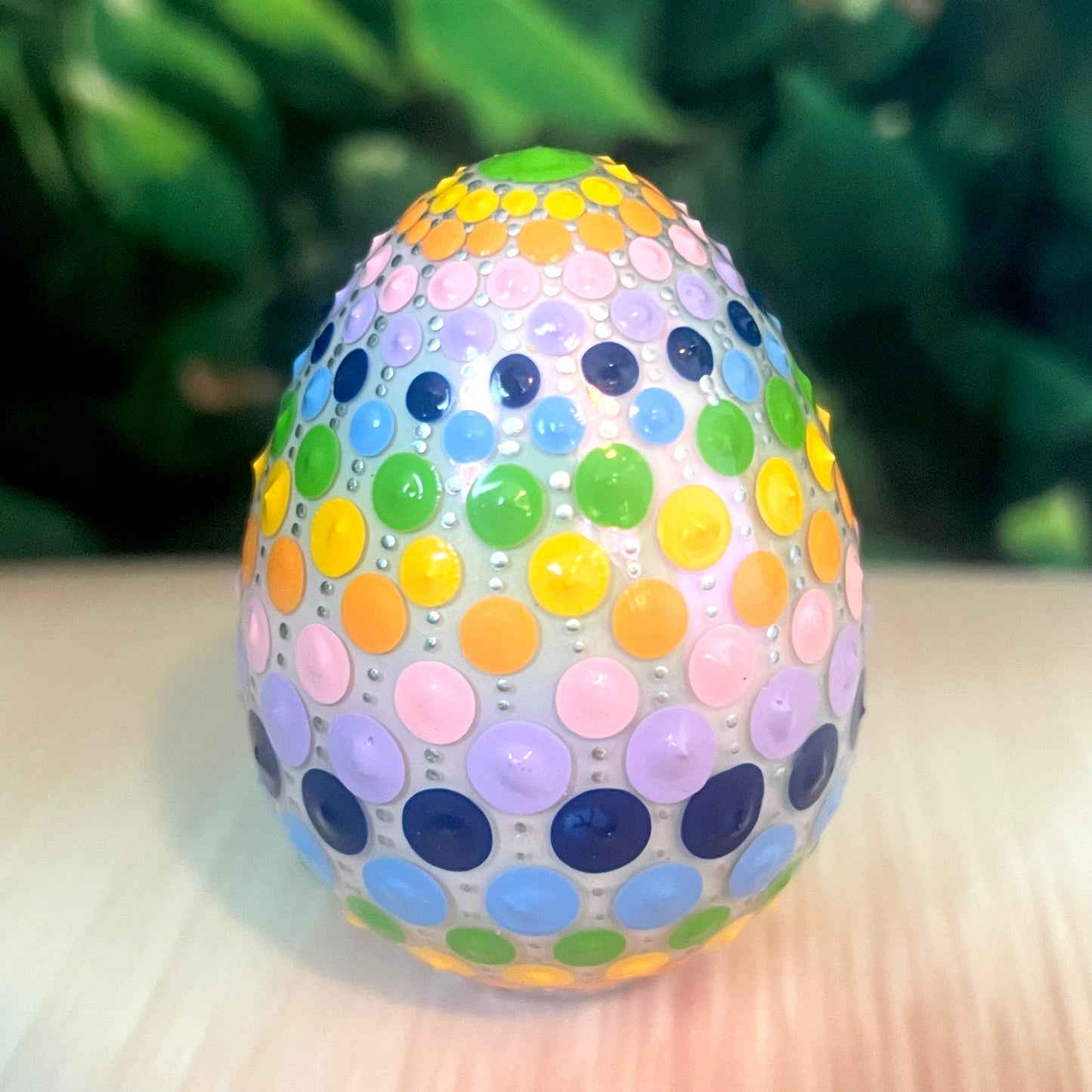 Ceramic Dot Painted Eggs