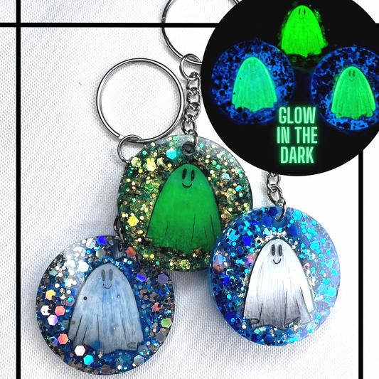 Kyle the Kind Ghost Keychains (2 Available)