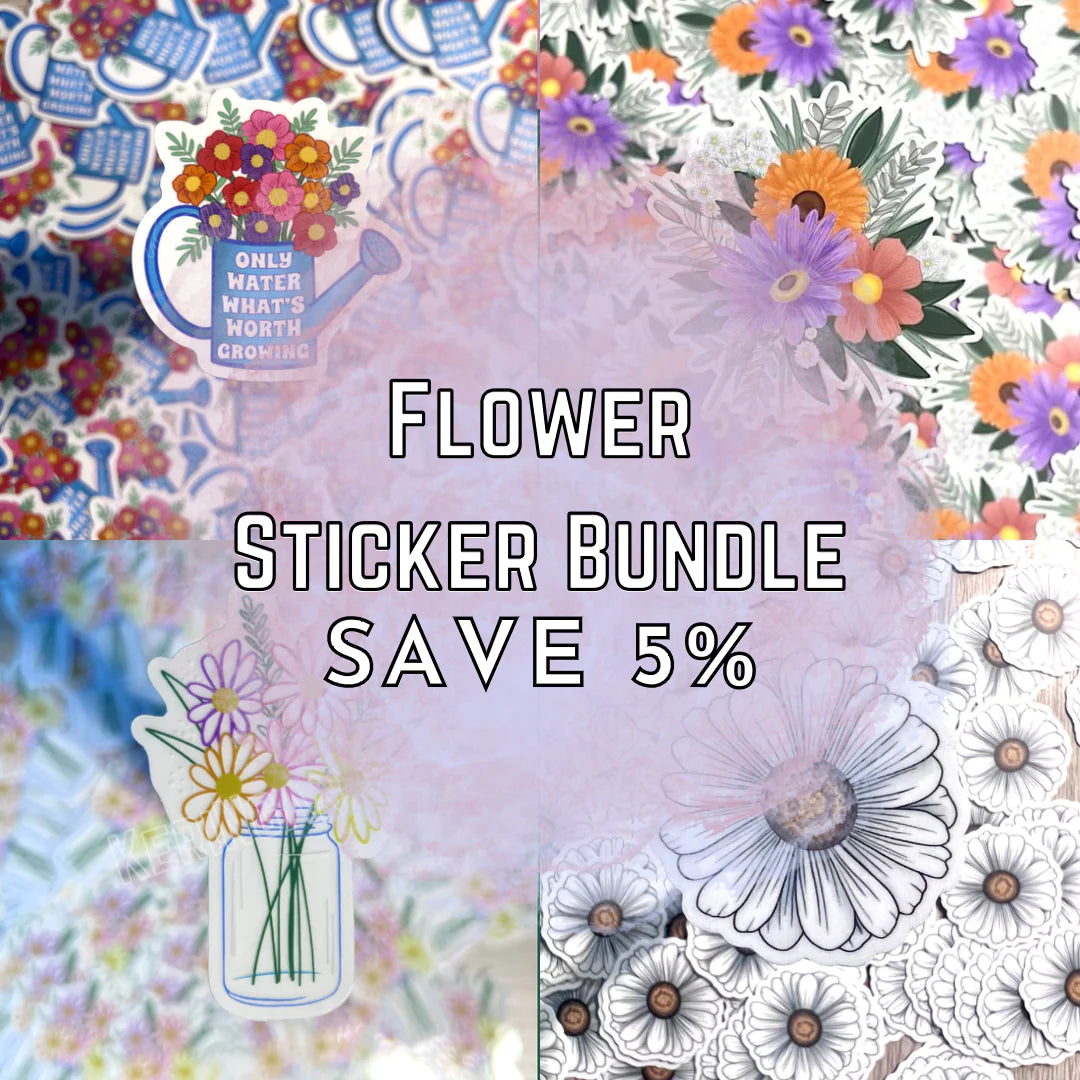 Flower Sticker Bundle